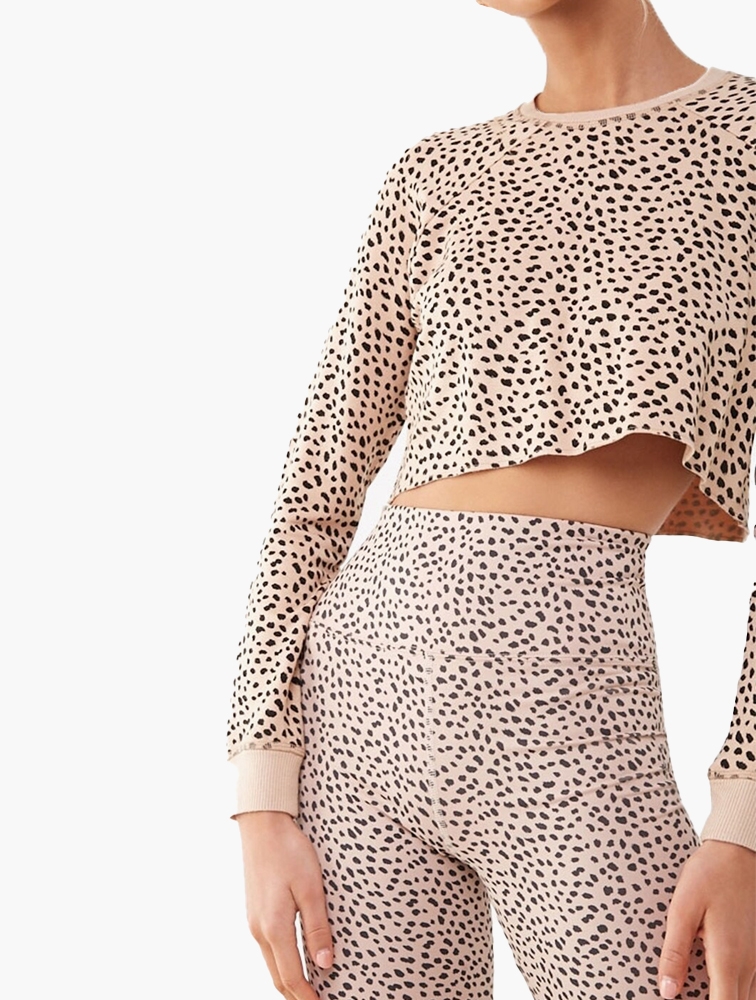 MyRunway Shop Forever 21 Brown Active Cheetah Print Biker Shorts